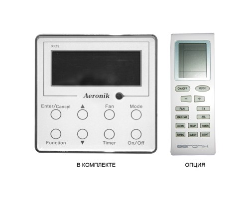 Кассетный фанкойл 3-3,9 кВт Aeronik AFP 51 XD-E (AT02)