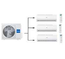 Мульти сплит система на 3 комнаты Haier 3U55S2SR5FA/AS09TS6HRA-M*3шт