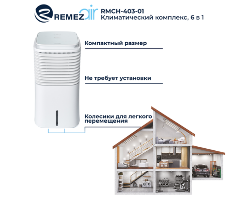 Климатический комплекс REMEZair RMCH - 403-01