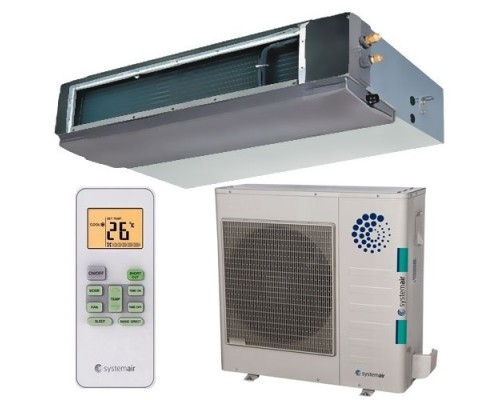 Канальный кондиционер Systemair SYSPLIT DUCT 24 HP Q  N