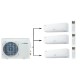 Мульти-сплит система на 3 комнаты Ecoclima CMWM-H09/4R2 [W]*3/СM3-H22/4DR2