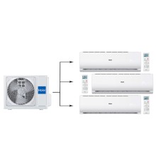 Мульти сплит система на 3 комнаты Haier 3U70S2SR5FA/AS07TS6HRA-M/AS09TS6HRA-M/AS12TS6HRA-M