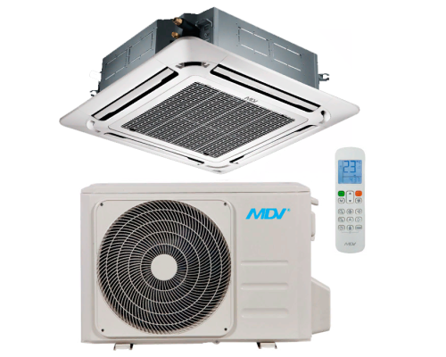 Кассетный кондиционер Mdv MDCA4-12HRN1/MDOU-12HN1-L