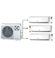 Мульти сплит система на 3 комнаты Electrolux EACO/I-24 FMI-3/N3_ERP/EACS/I-07HM FMI/N3_ERP*3