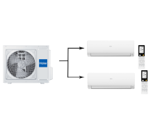 Мульти сплит система на 2 комнаты Haier 2U50S2SM1FA-3/AS25S2SF2FA-W/AS50S2SF2FA-W