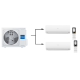 Мульти сплит система на 2 комнаты Haier 2U50S2SM1FA-3/AS25S2SF2FA-W/AS50S2SF2FA-W