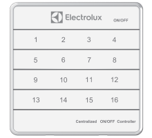 Центральный пульт управления Electrolux ESVM-J01C