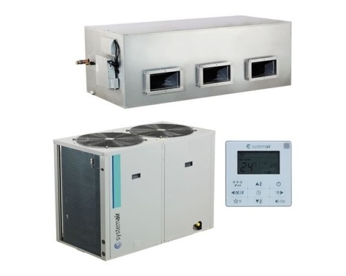 Мощная сплит-система канального типа Systemair SYSPLIT DUCT 96 HP R
