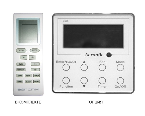 Настенный фанкойл 3-4,9 кВт Aeronik AFP 85 BA5/D-K