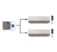Мульти сплит система на 2 комнаты Haier 2U50S2SM1FA-3/AS25S2SF2FA-G/AS35S2SF2FA-G