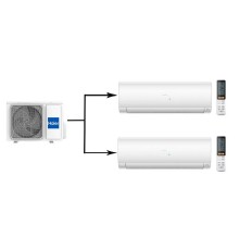 Мульти сплит система на 2 комнаты Haier 2U50S2SM1FA-3/AS25S2SF2FA-W/AS35S2SF2FA-W