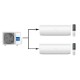 Мульти сплит система на 2 комнаты Haier 2U50S2SM1FA-3/AS25S2SF2FA-W/AS35S2SF2FA-W