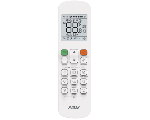 Кассетный фанкойл 6-6,9 кВт Mdv MDKA-V750R/MDV-MBQ4-02C