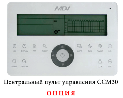 Кассетный фанкойл 6-6,9 кВт Mdv MDKA-V750R/MDV-MBQ4-02C