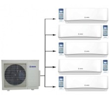 Мульти сплит система на 5 комнат Sakata SOM-5Z120B/SIMW-25CZ*5шт