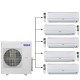 Мульти сплит-система на 5 комнат General Climate GU-M5E42H1/GC-ME07HRI*5шт