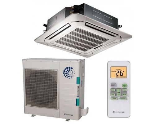 Кассетный кондиционер Systemair SYSPLIT CASSETTE 36 HP R