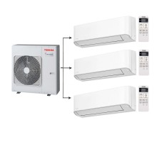 Мульти сплит-система на 3 комнаты Toshiba RAS- 3M26U2AVG-E/RAS-B07J2KVG-E*3шт