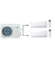 Мульти-сплит система на 2 комнаты Ecoclima CMWM-H09/4R2 [W]*2/СM2-H16/4DR2