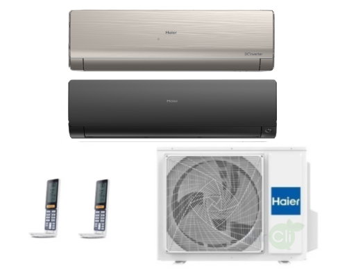 Мульти сплит система на 2 комнаты Haier 2U40S2SM1FA/AS25S2SF2FA-G/AS35S2SF2FA-B