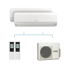 Мульти сплит-система на 2 комнаты Hitachi RAM-33NP2E/ RAK-15QPE*2