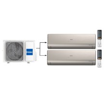 Мульти сплит система на 2 комнаты Haier 2U40S2SM1FA/AS09NS6ERA-G*2шт