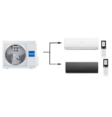 Мульти сплит система на 2 комнаты Haier 2U50S2SM1FA-3/AS35S2SF2FA-W/AS35S2SF2FA-B