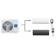 Мульти сплит система на 2 комнаты Haier 2U50S2SM1FA-3/AS35S2SF2FA-W/AS35S2SF2FA-B